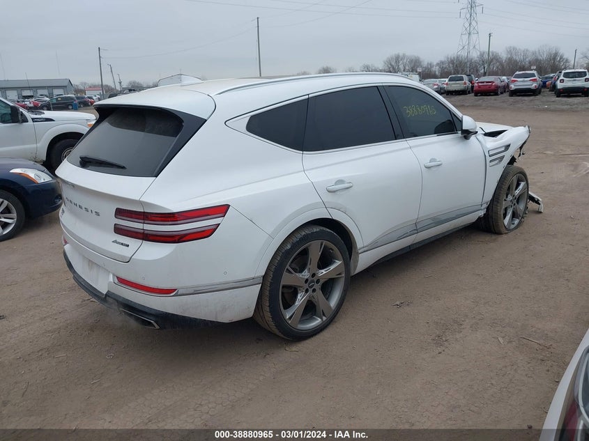 2021 GENESIS GV80 3.5L V-6 DI, DOHC, V(VIN: KMUHCESC4MU071664