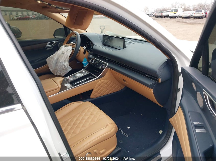 2021 GENESIS GV80 3.5L V-6 DI, DOHC, V(VIN: KMUHCESC4MU071664