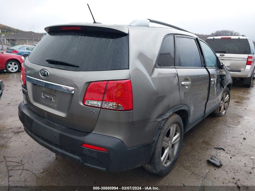 2013 Kia Sorento Ex VIN: 5XYKU4A66DG367699 Lot: 38880994