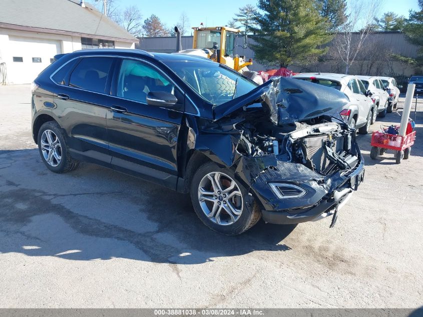 2015 Ford Edge Titanium VIN: 2FMTK4K93FBB53050 Lot: 38881038