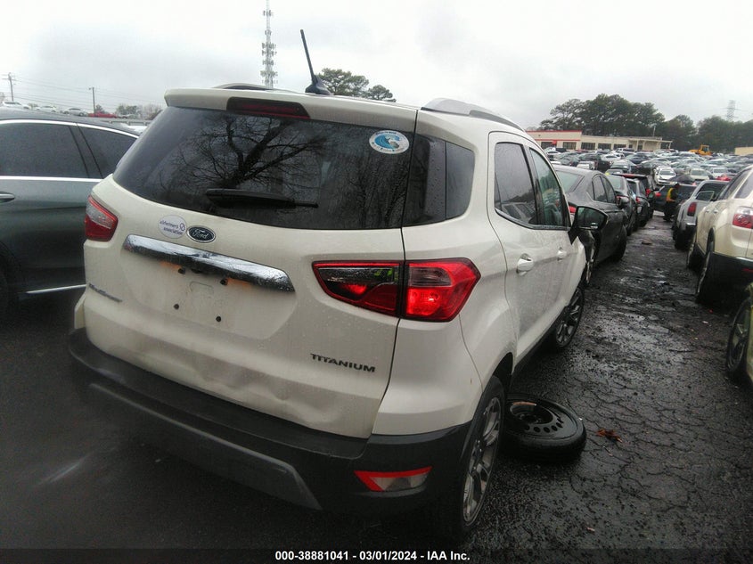 VIN MAJ3P1VE9JC174920 2018 FORD ECOSPORT TITANIUM