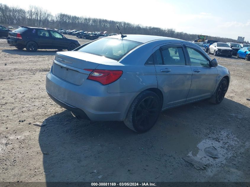 2013 Chrysler 200 Lx VIN: 1C3CCBAB9DN704811 Lot: 38881169