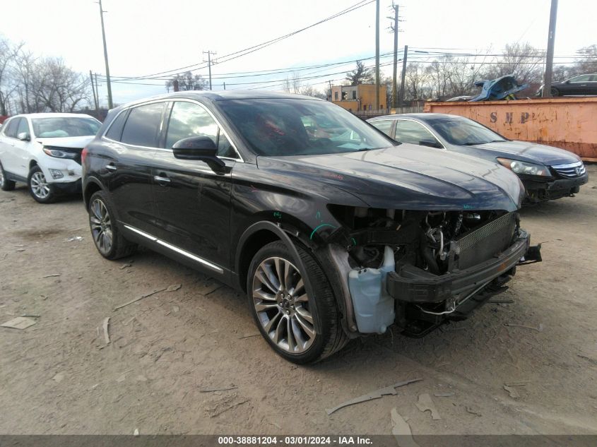 2016 Lincoln Mkx Reserve VIN: 2LMTJ8LP8GBL52060 Lot: 38881204