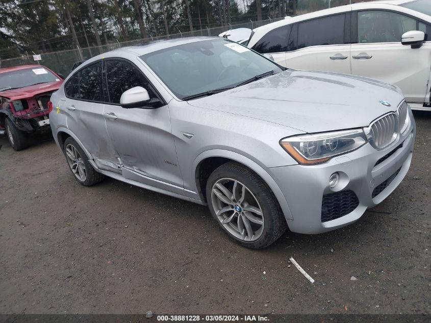 2016 BMW X4 xDrive35I VIN: 5UXXW5C58G0N91799 Lot: 38881228