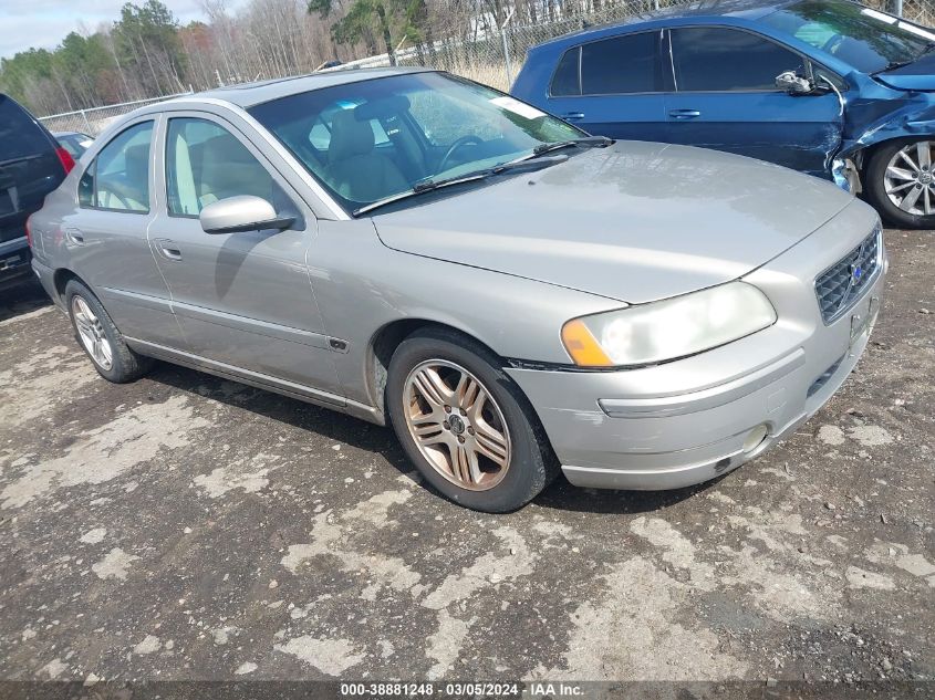 2005 Volvo S60 2.5T VIN: YV1RS592852436362 Lot: 38881248