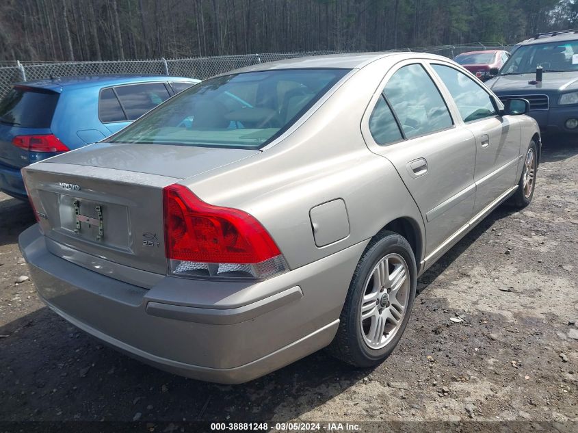 2005 Volvo S60 2.5T VIN: YV1RS592852436362 Lot: 38881248