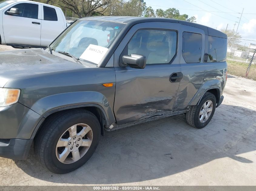 2010 Honda Element Ex VIN: 5J6YH1H76AL000114 Lot: 38881262