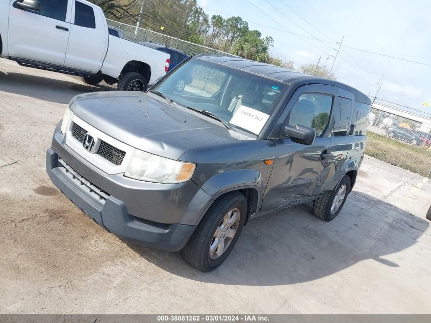 2010 Honda Element Ex VIN: 5J6YH1H76AL000114 Lot: 38881262