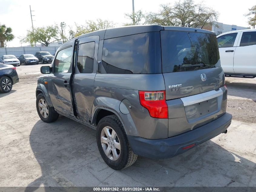 2010 Honda Element Ex VIN: 5J6YH1H76AL000114 Lot: 38881262