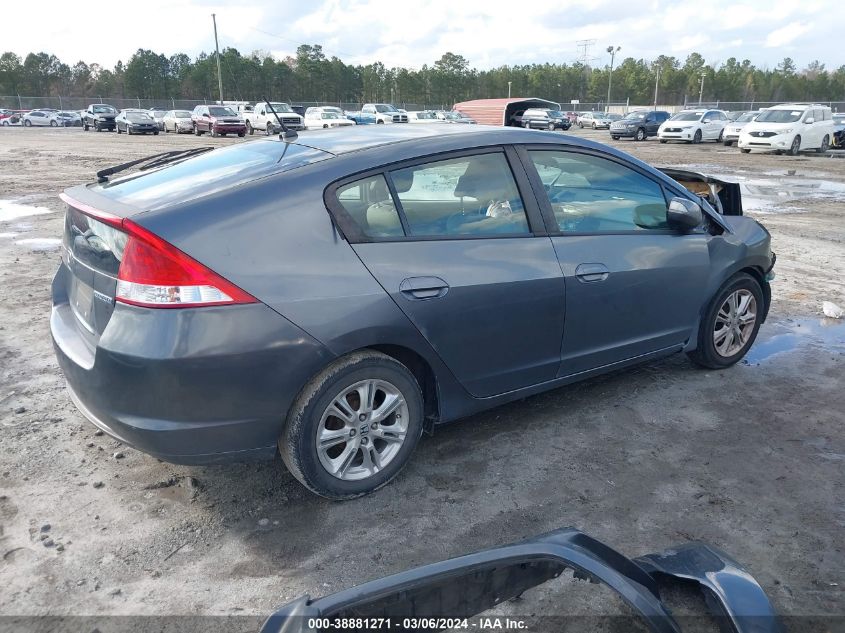 2010 Honda Insight Ex VIN: JHMZE2H77AS012852 Lot: 38881271