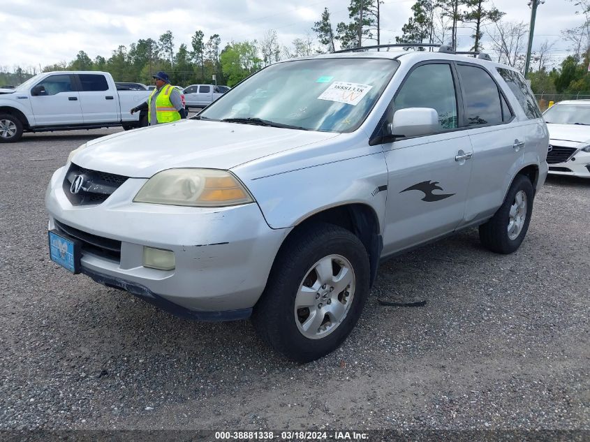 2005 Acura Mdx VIN: 2HNYD18265H513351 Lot: 38881338