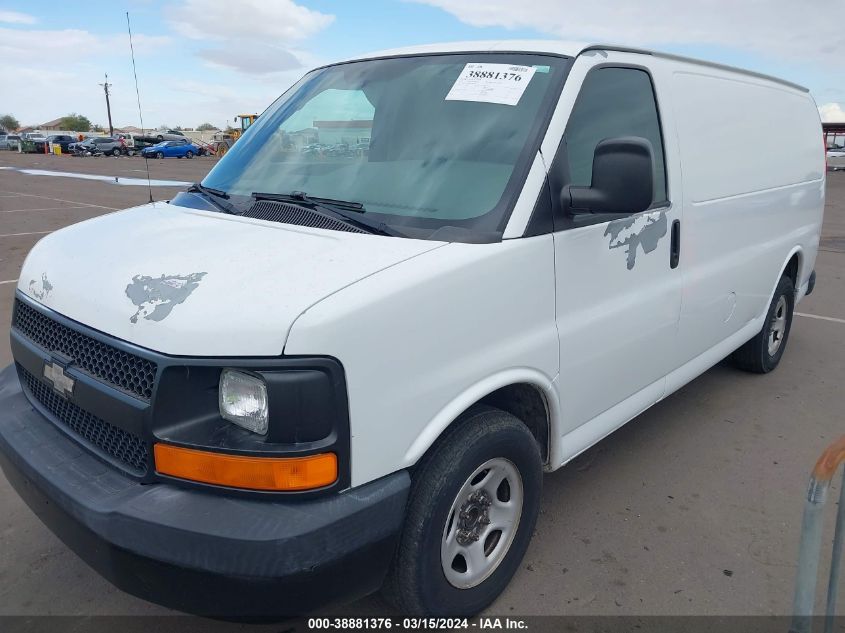 2006 Chevrolet Express Work Van VIN: 1GCFG15X061205161 Lot: 38881376