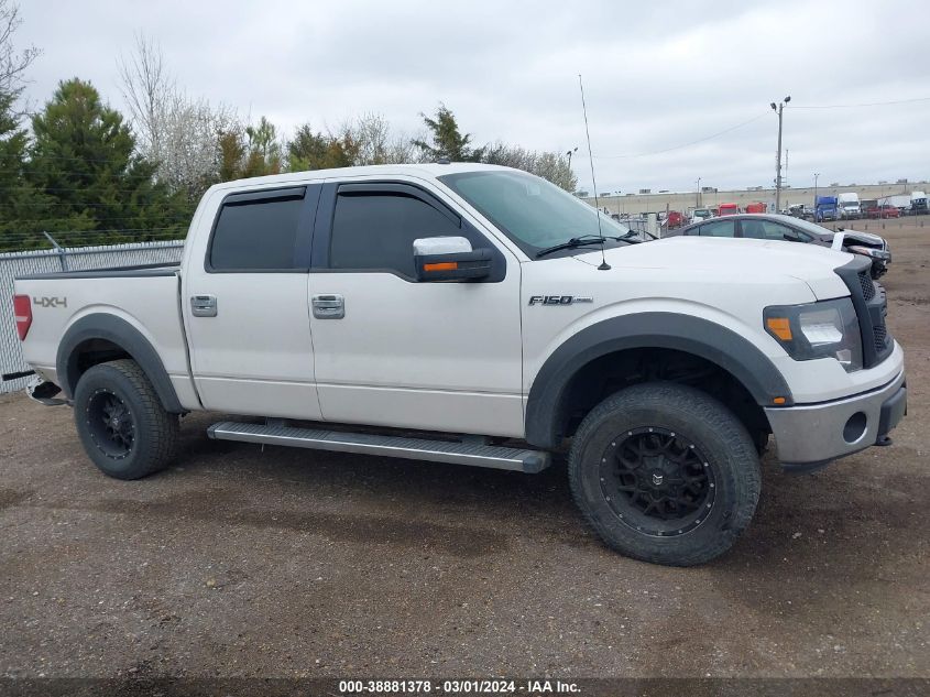 2012 Ford F-150 Lariat VIN: 1FTFW1EF9CFA80850 Lot: 38881378