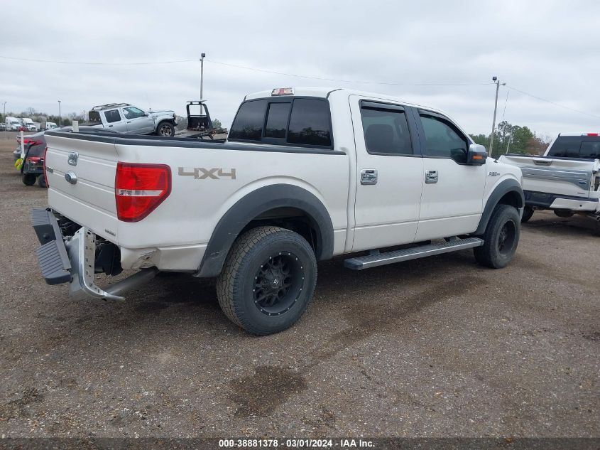 2012 Ford F-150 Lariat VIN: 1FTFW1EF9CFA80850 Lot: 38881378