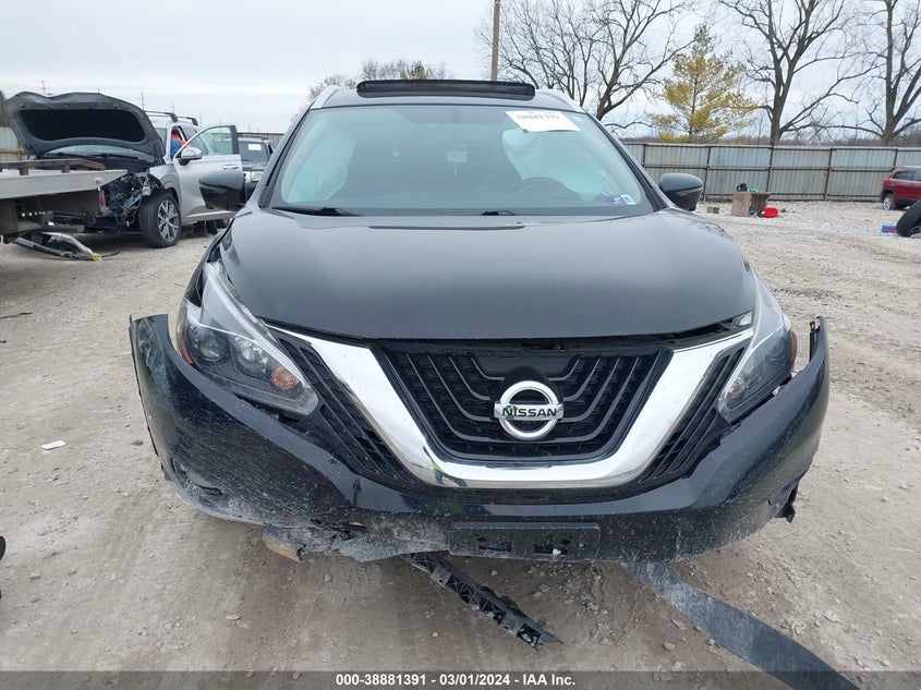 2018 NISSAN MURANO SL - 5N1AZ2MH3JN165644