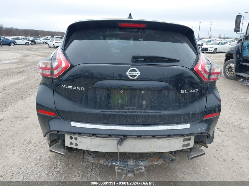 2018 NISSAN MURANO SL - 5N1AZ2MH3JN165644
