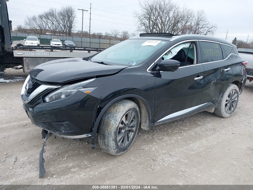 2018 NISSAN MURANO SL - 5N1AZ2MH3JN165644