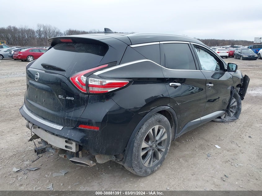 2018 NISSAN MURANO SL - 5N1AZ2MH3JN165644
