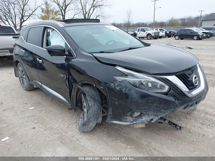 2018 NISSAN MURANO SL - 5N1AZ2MH3JN165644