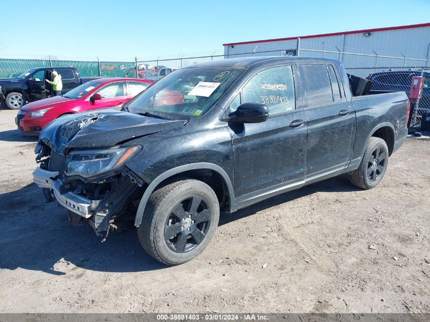 2019 Honda Ridgeline Black Edition VIN: 5FPYK3F88KB027874 Lot: 38881403