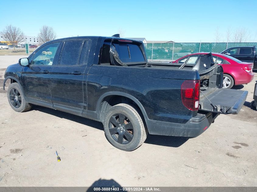 2019 Honda Ridgeline Black Edition VIN: 5FPYK3F88KB027874 Lot: 38881403