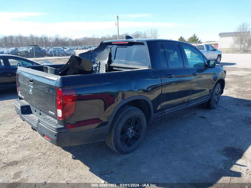 2019 Honda Ridgeline Black Edition VIN: 5FPYK3F88KB027874 Lot: 38881403