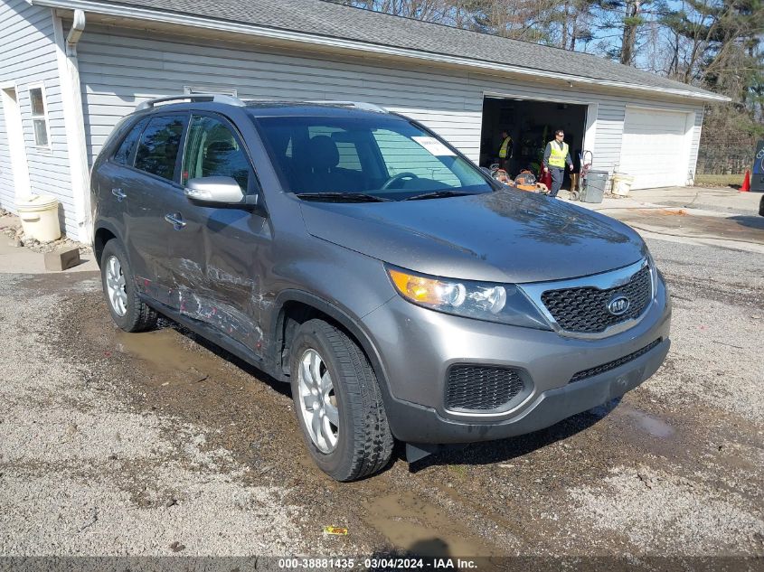 2013 Kia Sorento Lx V6 VIN: 5XYKTDA27DG375973 Lot: 38881435