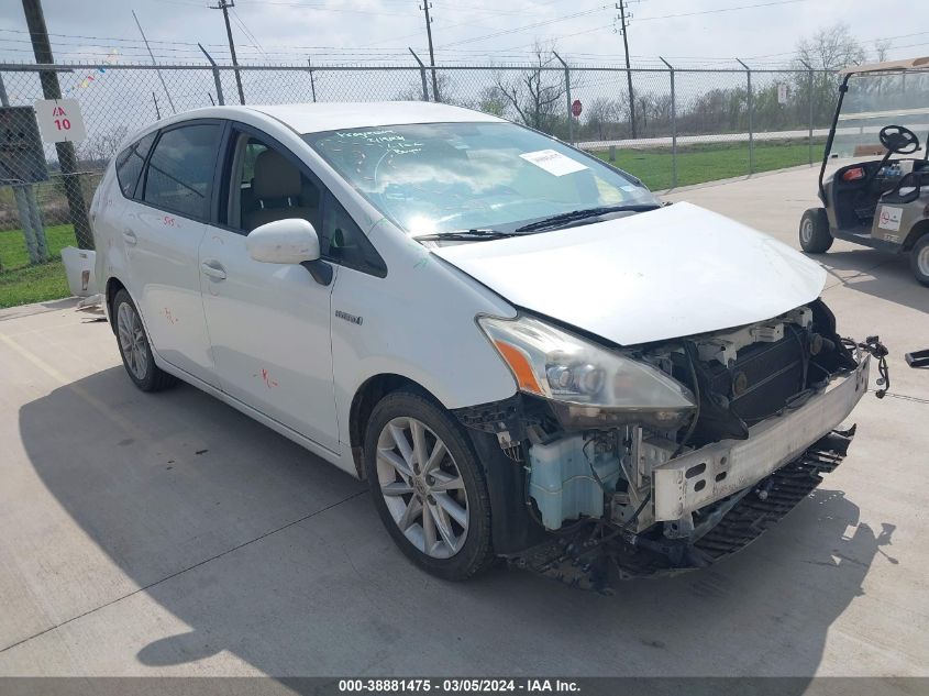 2013 Toyota Prius V Five VIN: JTDZN3EU2D3282667 Lot: 38881475