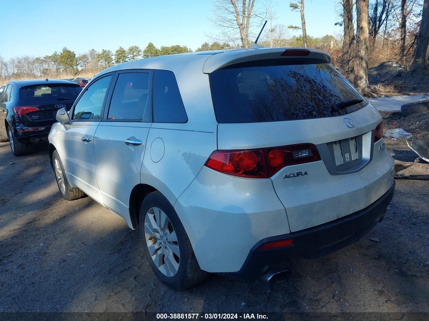2011 ACURA RDX VIN: 5J8TB1H20BA002297