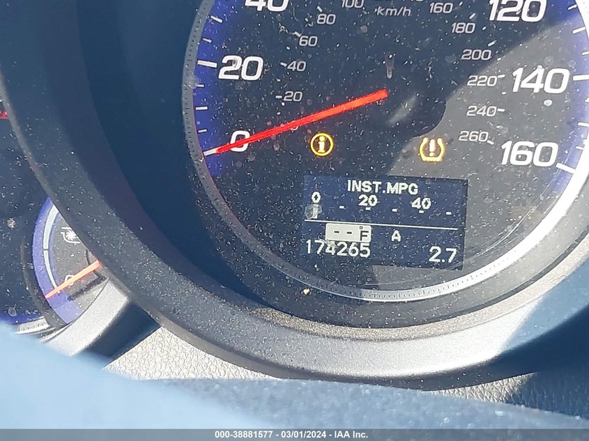 2011 ACURA RDX VIN: 5J8TB1H20BA002297