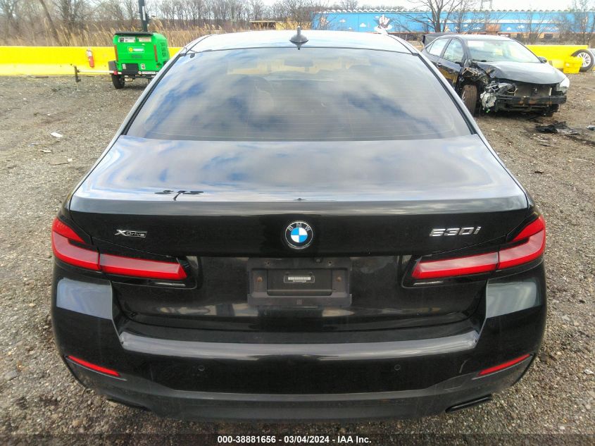 2022 BMW 530 I xDrive VIN: WBA13BJ02NWX39538 Lot: 38881656