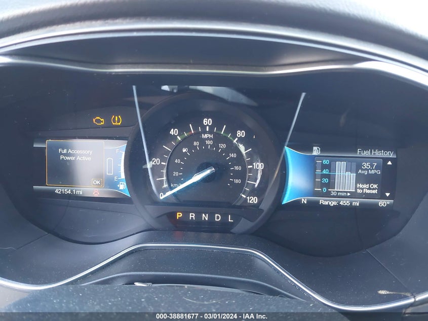 VIN 3FA6P0LU6JR264450 2018 FORD FUSION HYBRID SE