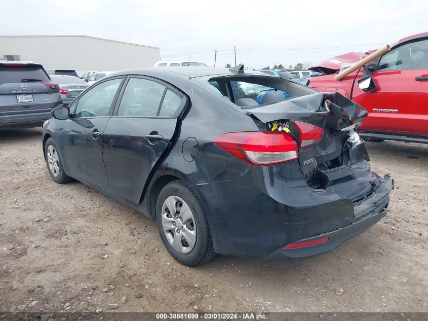 2018 Kia Forte Lx VIN: 3KPFL4A79JE243674 Lot: 38881699