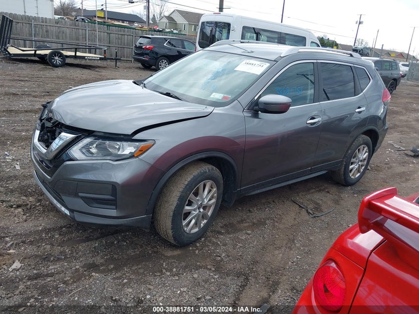2017 NISSAN ROGUE SV - KNMAT2MV2HP574065