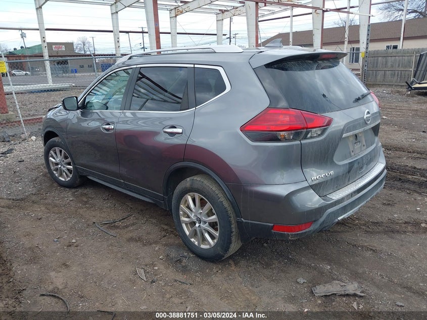 2017 NISSAN ROGUE SV - KNMAT2MV2HP574065