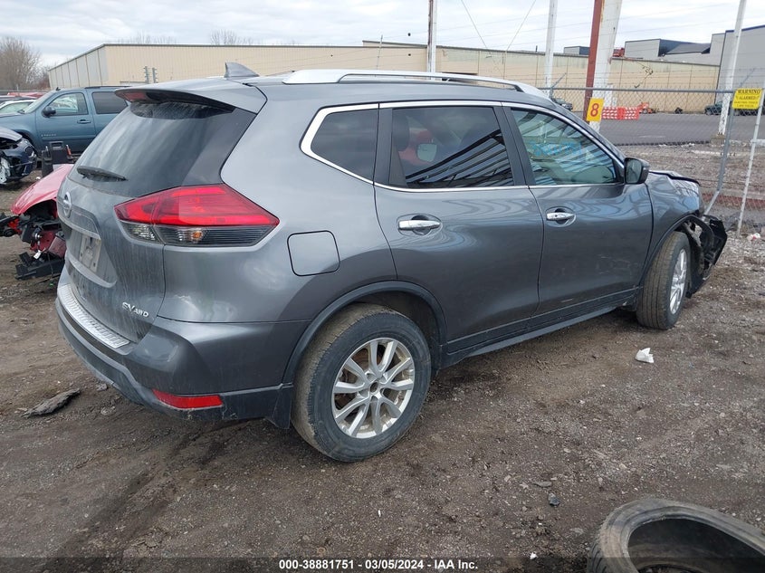 2017 NISSAN ROGUE SV - KNMAT2MV2HP574065