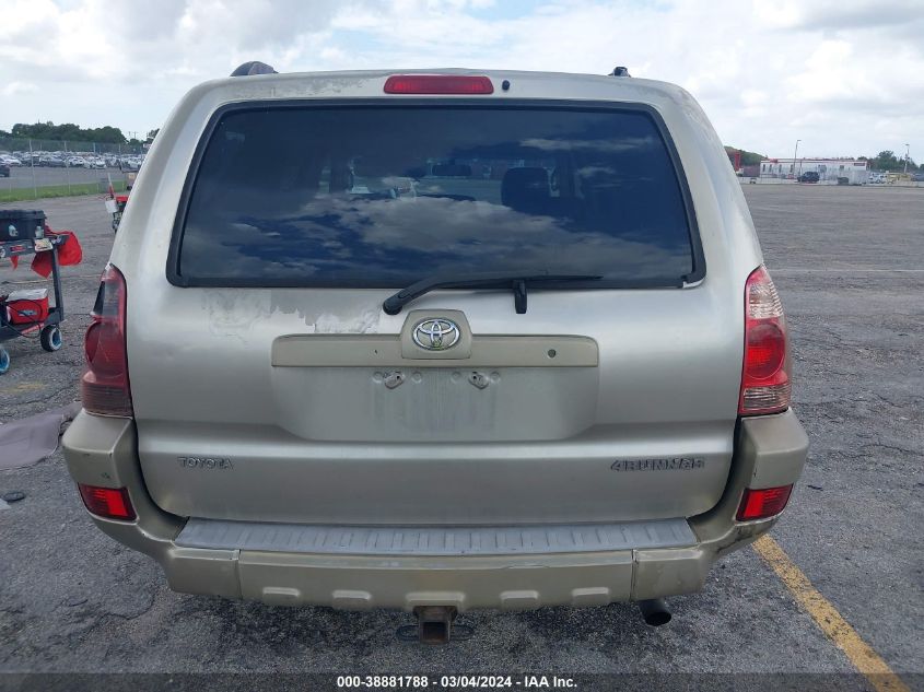 2004 Toyota 4Runner Sr5 V6 VIN: JTEZU14R840037292 Lot: 38881788