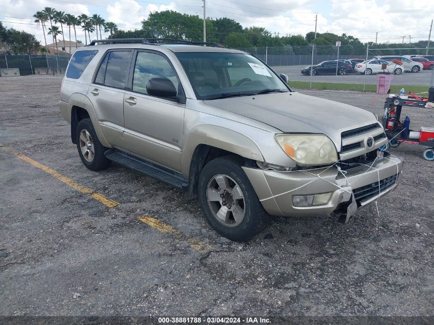 2004 Toyota 4Runner Sr5 V6 VIN: JTEZU14R840037292 Lot: 38881788