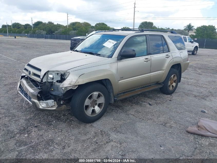 2004 Toyota 4Runner Sr5 V6 VIN: JTEZU14R840037292 Lot: 38881788