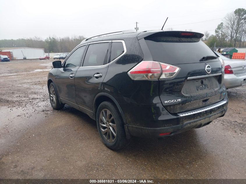 2014 Nissan Rogue Sl VIN: 5N1AT2MT0EC811665 Lot: 38881831