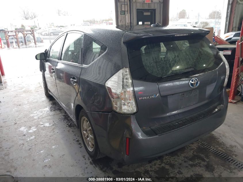 2013 Toyota Prius V Three VIN: JTDZN3EU7D3234355 Lot: 38881908