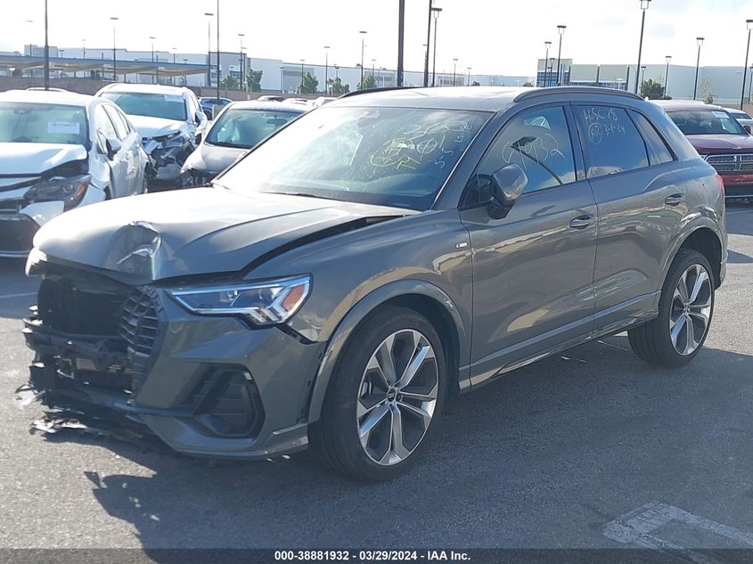 2021 Audi Q3 Premium Plus 45 Tfsi S Line Quattro Tiptronic VIN: WA1EECF31M1114724 Lot: 38881932