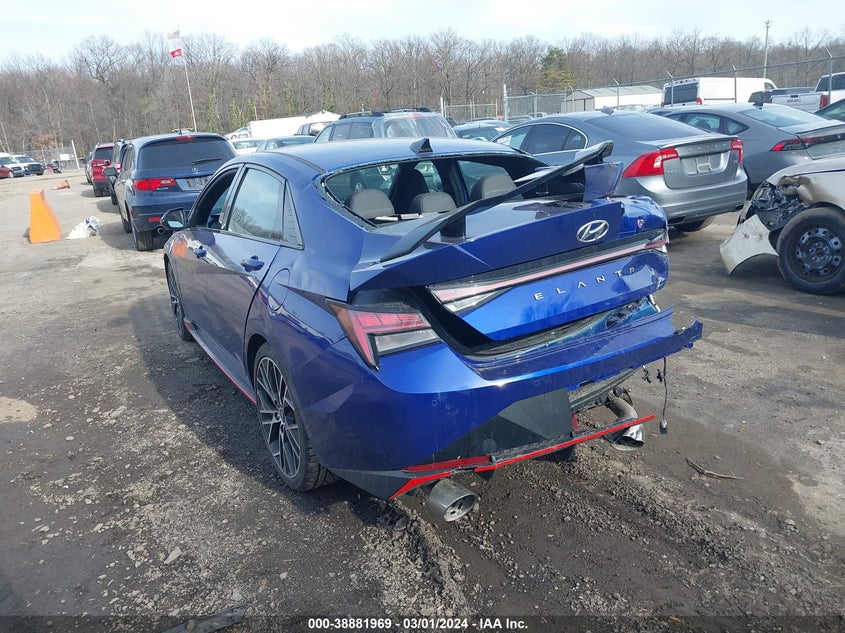 2023 Hyundai Elantra N VIN: KMHLW4AK6PU014924 Lot: 38881969