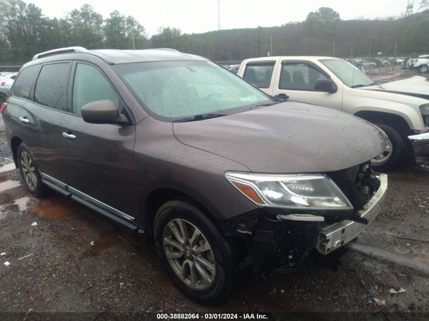 2016 Nissan Pathfinder Sl VIN: 5N1AR2MN2GC606299 Lot: 38882064