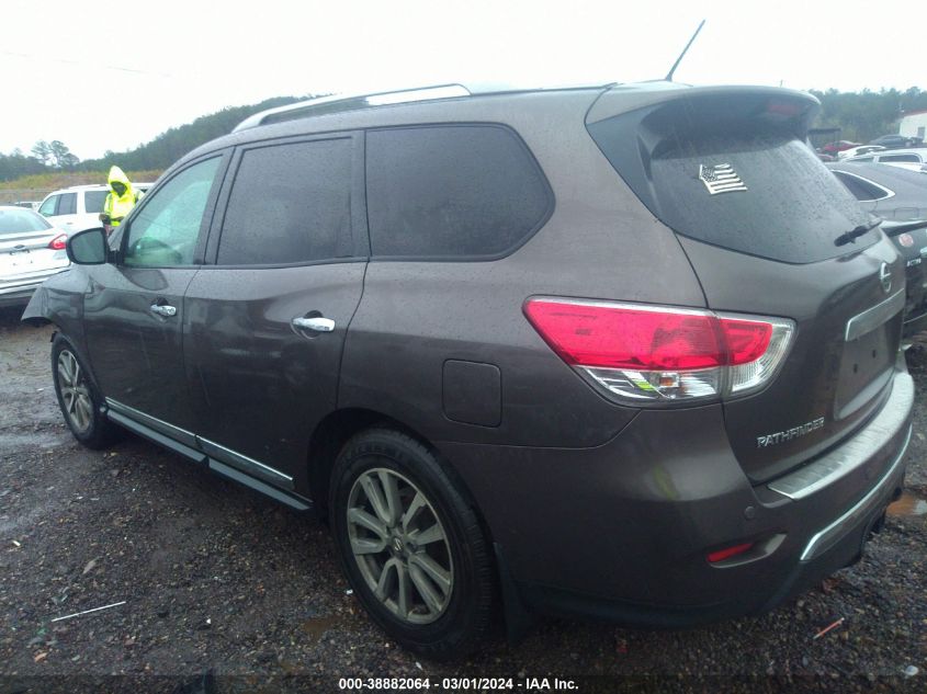 2016 Nissan Pathfinder Sl VIN: 5N1AR2MN2GC606299 Lot: 38882064