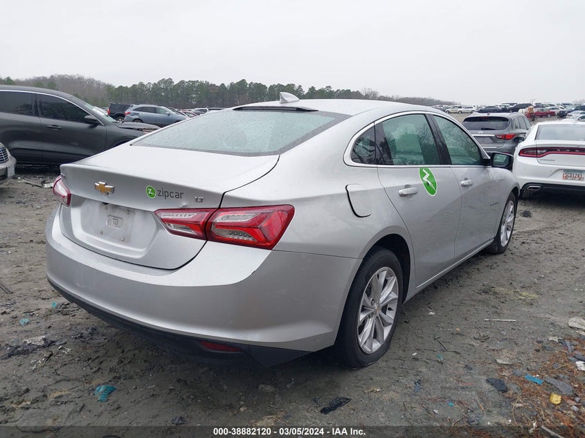 2022 CHEVROLET MALIBU FWD LT - 1G1ZD5ST0NF123259