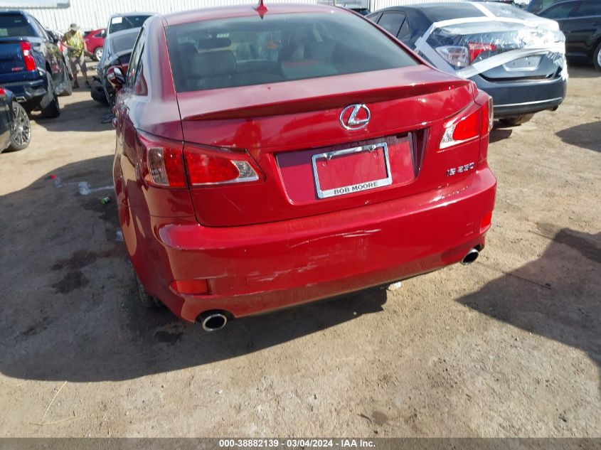 2012 Lexus Is 250 VIN: JTHBF5C22C5171193 Lot: 38882139