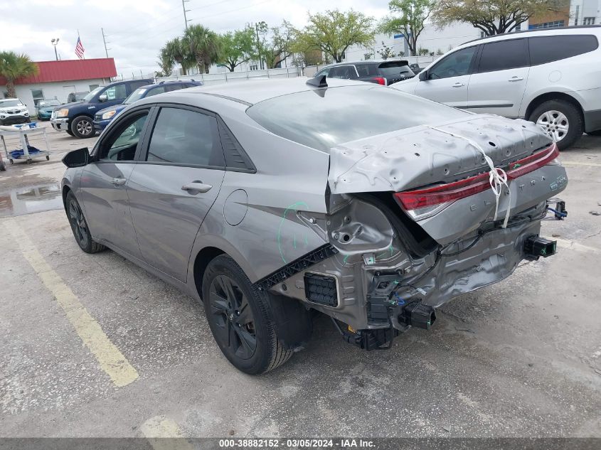 2022 Hyundai Elantra Hybrid Blue VIN: KMHLM4AJ6NU025870 Lot: 38882152