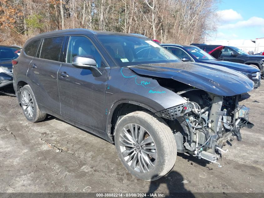 2022 TOYOTA HIGHLANDER PLATINUM - 5TDFZRBH2NS177533