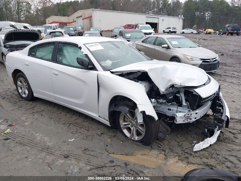 2023 Dodge Charger Sxt VIN: 2C3CDXBG8PH550500 Lot: 38882226